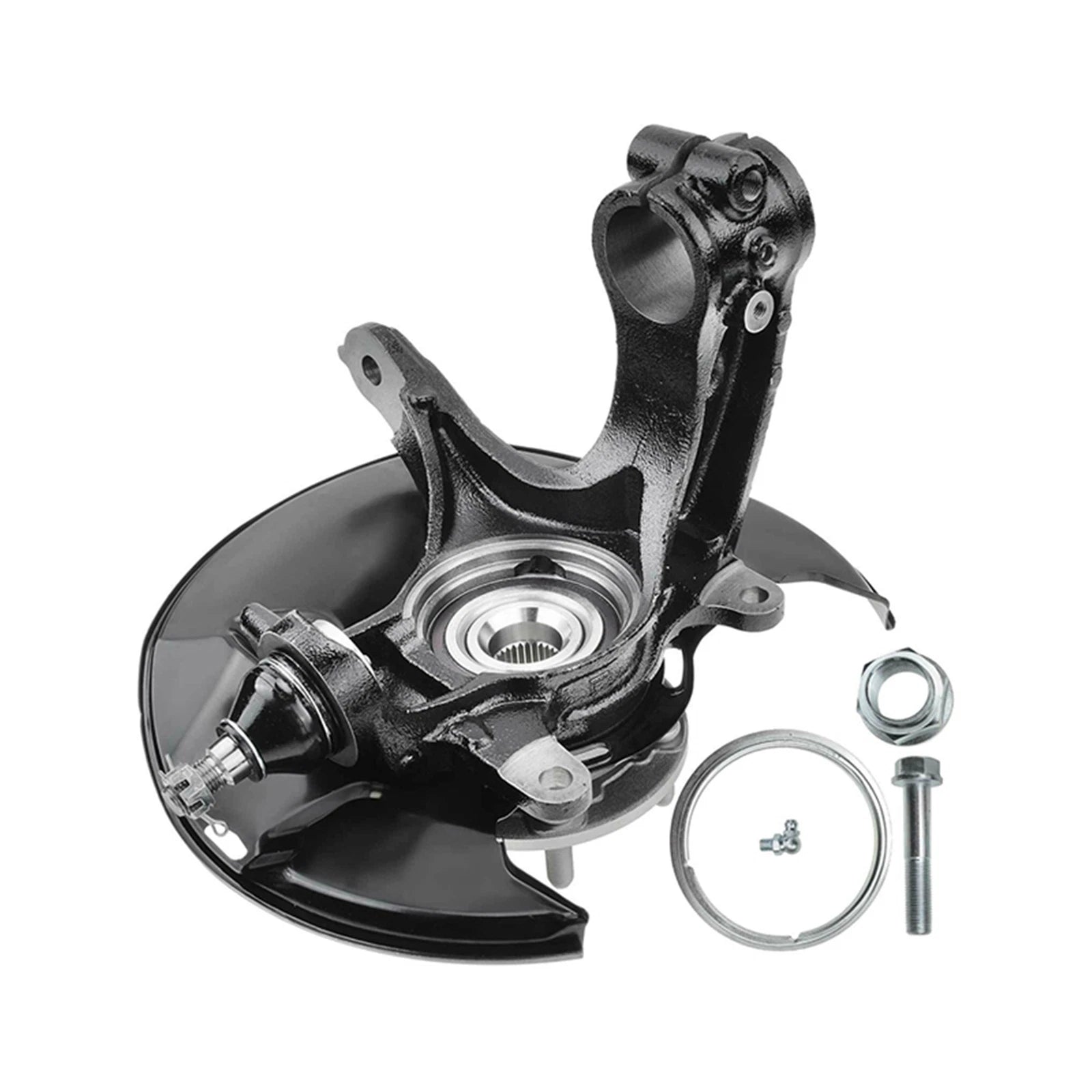Front Left Steering Knuckle & Wheel Bearing Hub for Honda Accord (2016-2017)