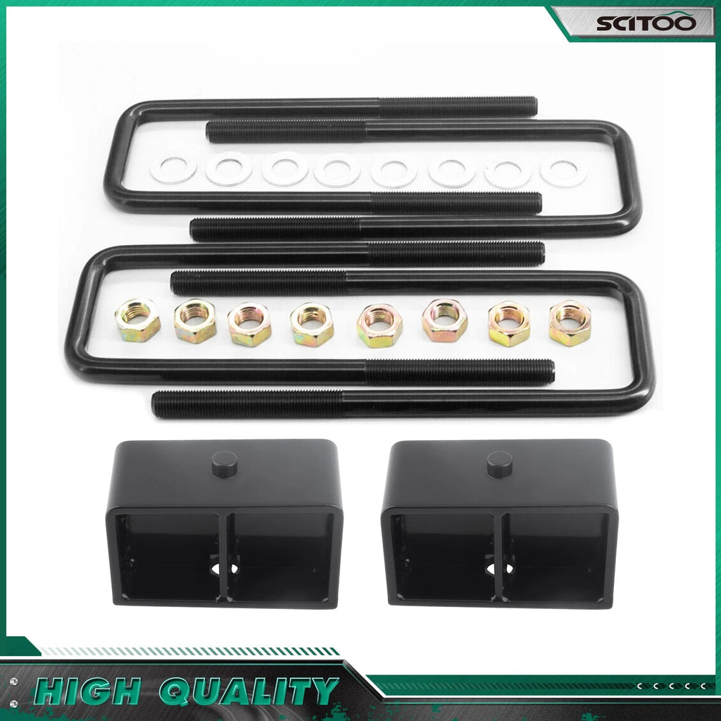 Set of 1 3" Rear Black Leveling Lift Kit for Chevrolet Silverado 1500 (1999–2006)