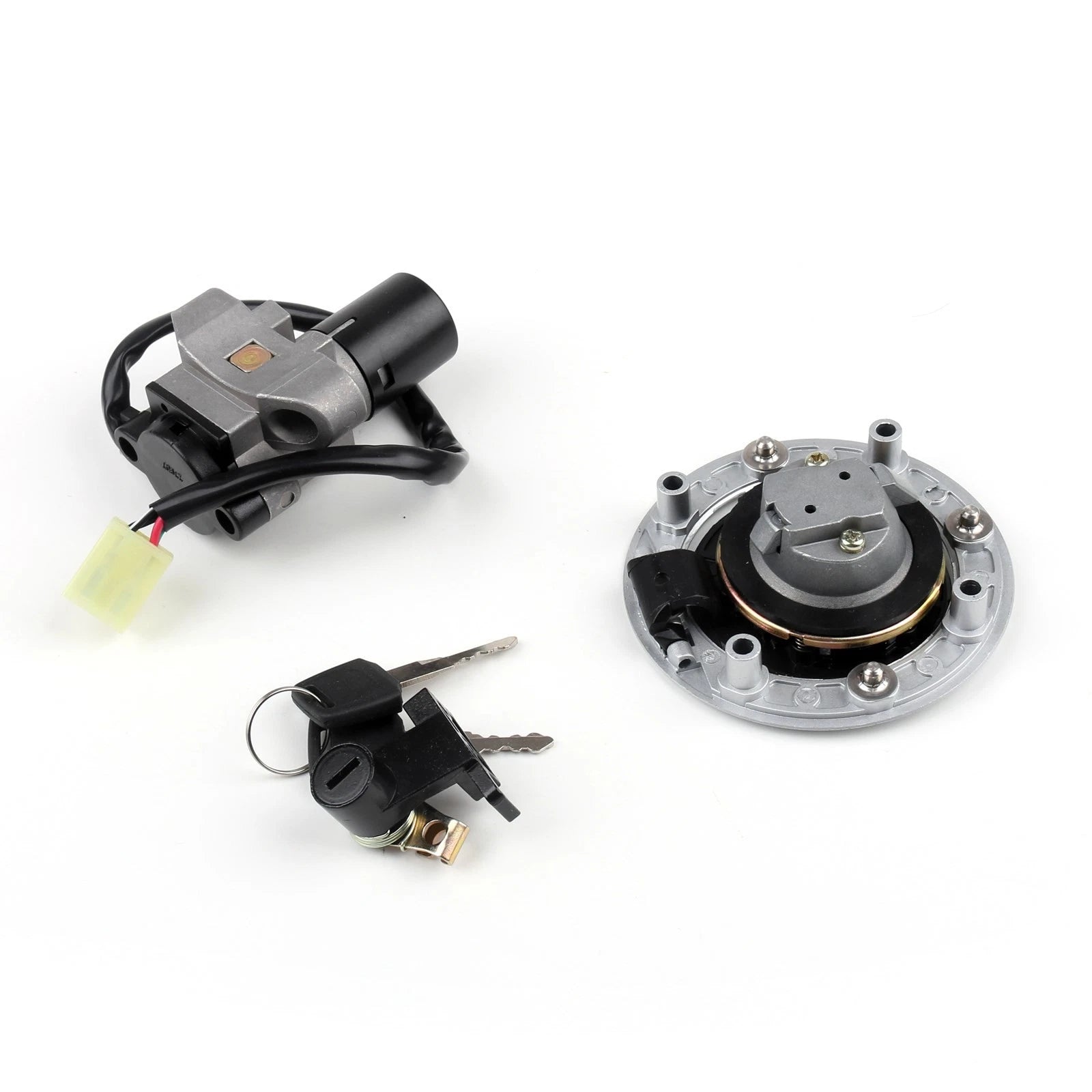 Ignition Switch Lock & Gas Cap Key Set for Suzuki GS500 GSX400 (1989–2000)