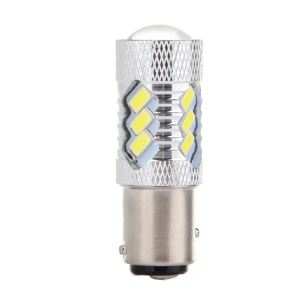 2X 1157LED 15SMD Rear Turn Signal Light for Car (6000K, 6000LM, 60W)