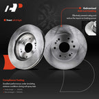 Disc Brake Rotor & Ceramic Pad Set for Chevy Silverado 1500