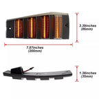 2X Smoke Lens Amber LED Front Corner Signal Lights for Jeep Cherokee XJ (1984–1996)