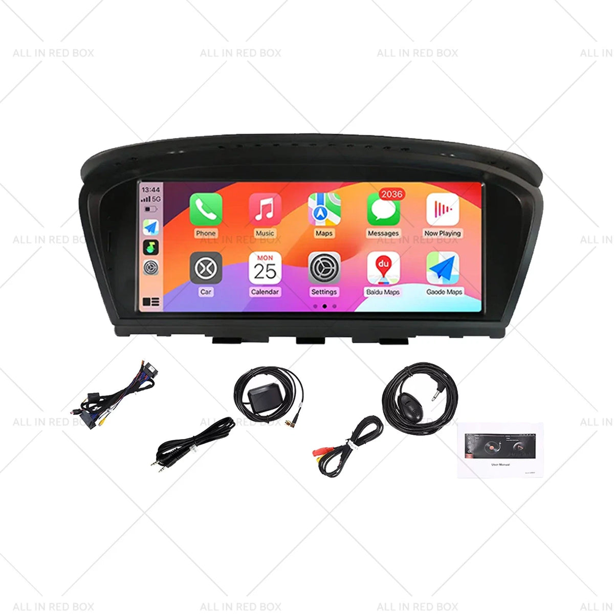 In-Dash GPS Stereo Radio for BMW 3 Series E93, 5 Series E60, E61 (2007–2013)