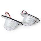 2X LED License Plate Light for Honda Jazz Odyssey Stream CRV FRV (2001–2023)
