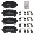 Set of 4 Rear Ceramic Brake Pads for Buick LaCrosse (2010–2016), Regal (2011–2017)