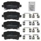 Set of 4 Rear Ceramic Brake Pads for Buick LaCrosse (2010–2016), Regal (2011–2017)