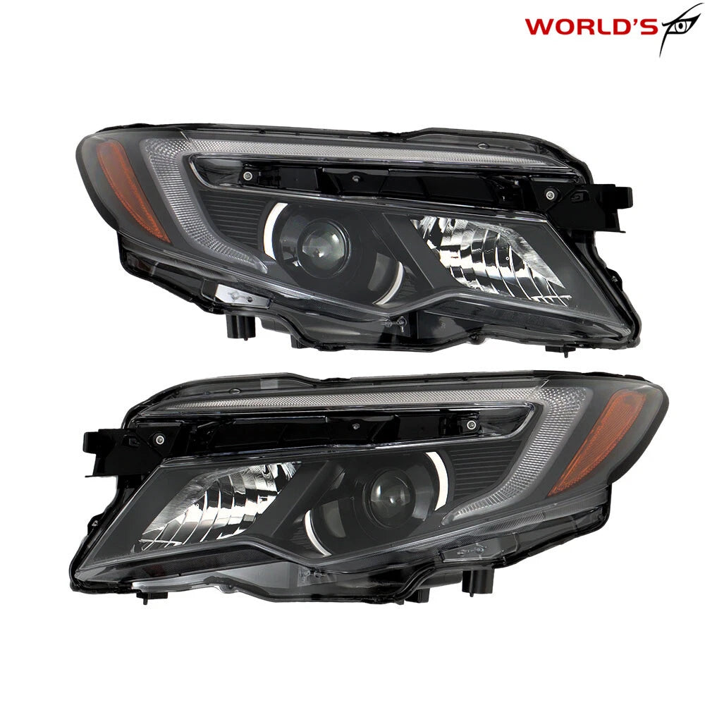 Set of 2 Headlamps for Honda Pilot, Ridgeline (2016–2020) Halogen