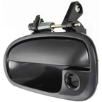 Exterior Door Handle for Honda Civic (1996–2000) Front Driver Smooth Black