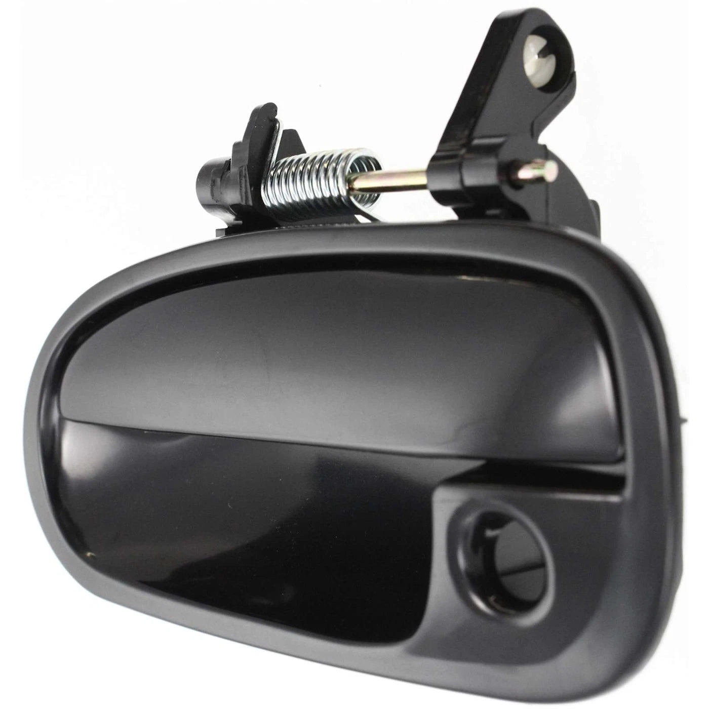 Exterior Door Handle for Honda Civic (1996–2000) Front Driver Smooth Black