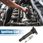 Set of 8 Ignition Coil Packs & Spark Plugs for Hyundai Accent (2010–2017) 27301-26640