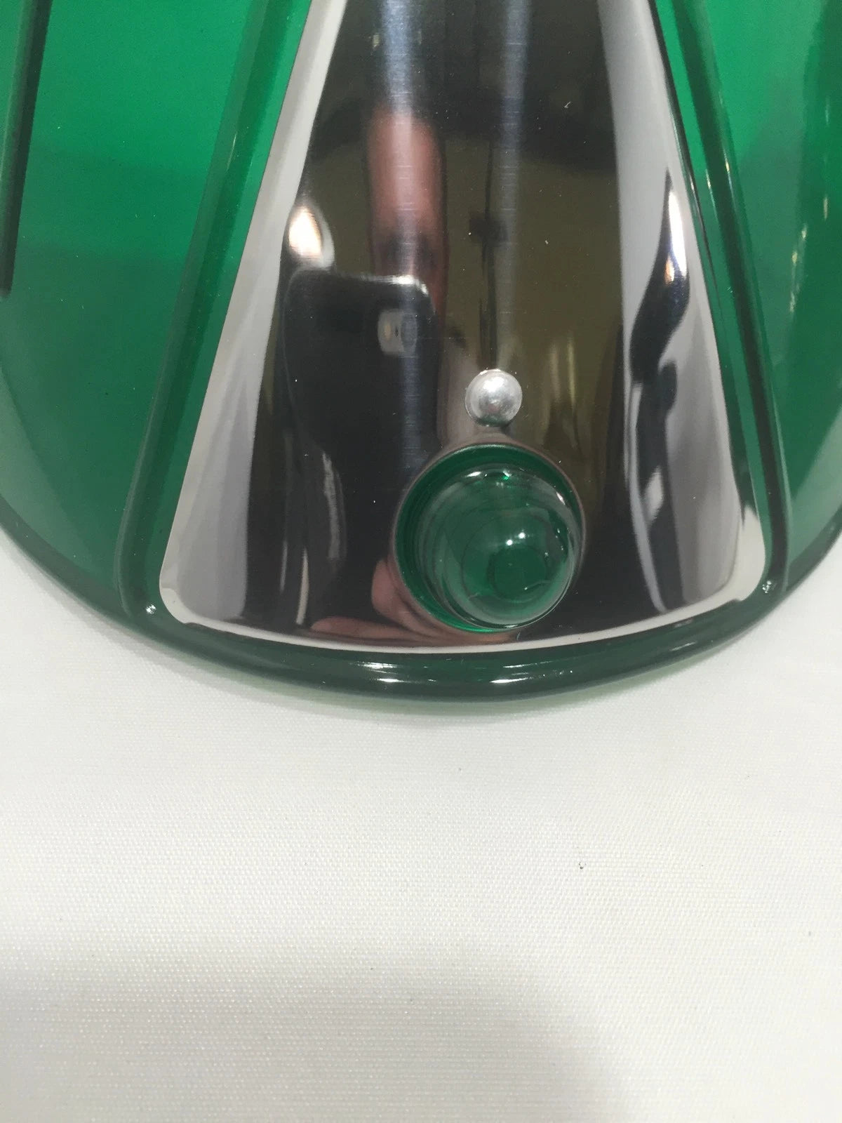 Green Headlight Visors Pair Replacement for Toyota Hilux (2005–2015)
