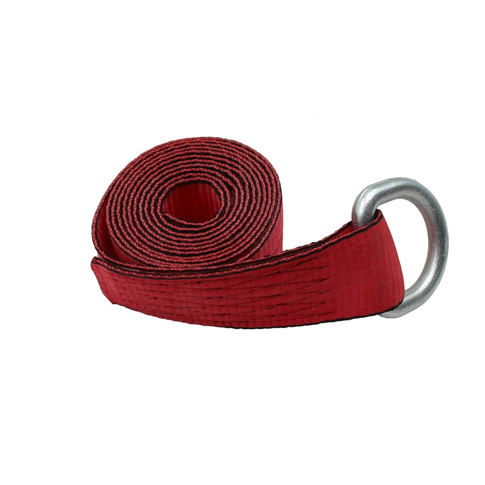 Heavy Duty Lasso Wheel Lift Straps (Red) for Universal Products