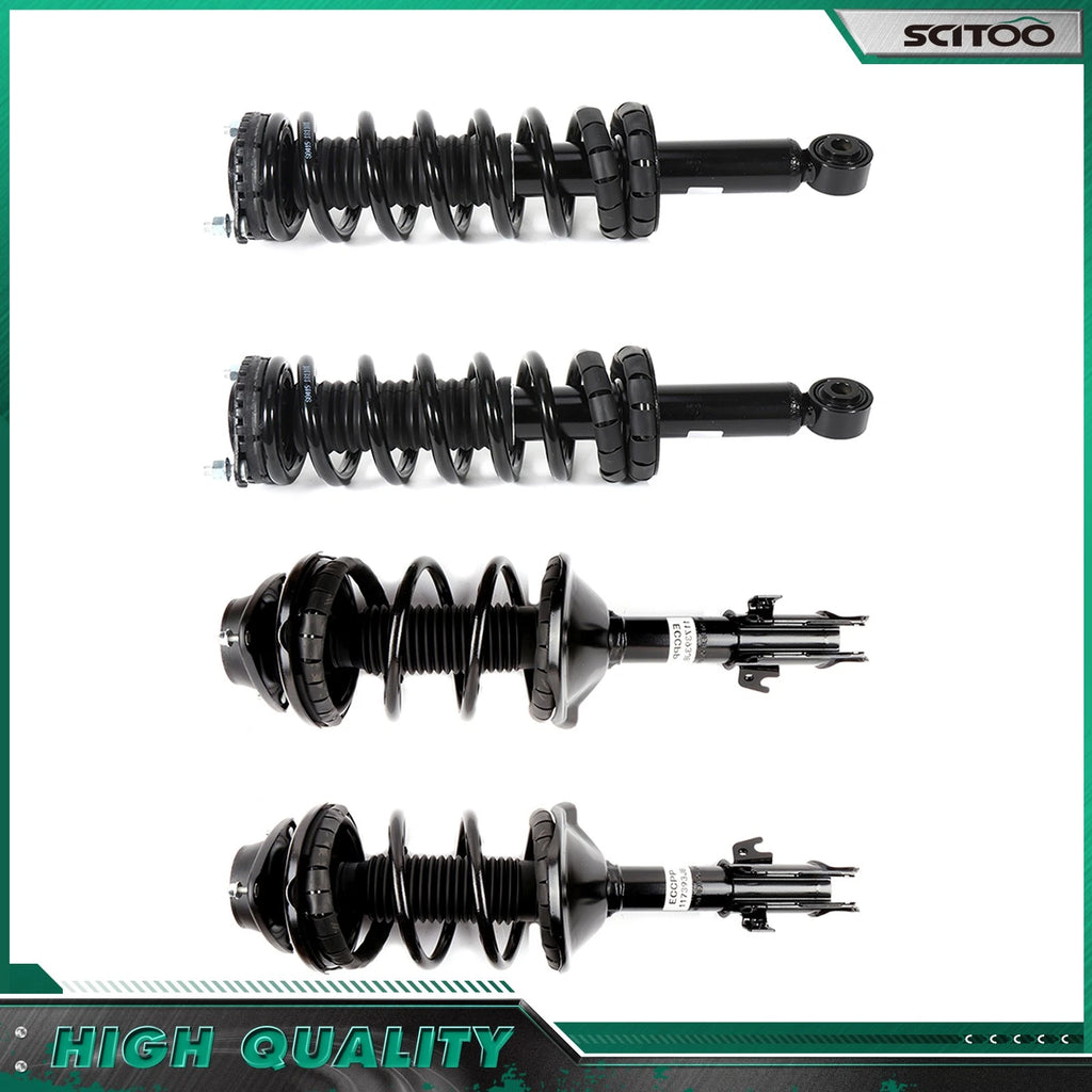 Set of 4 Front Struts & Rear Shocks for Subaru Legacy (2003–2004)