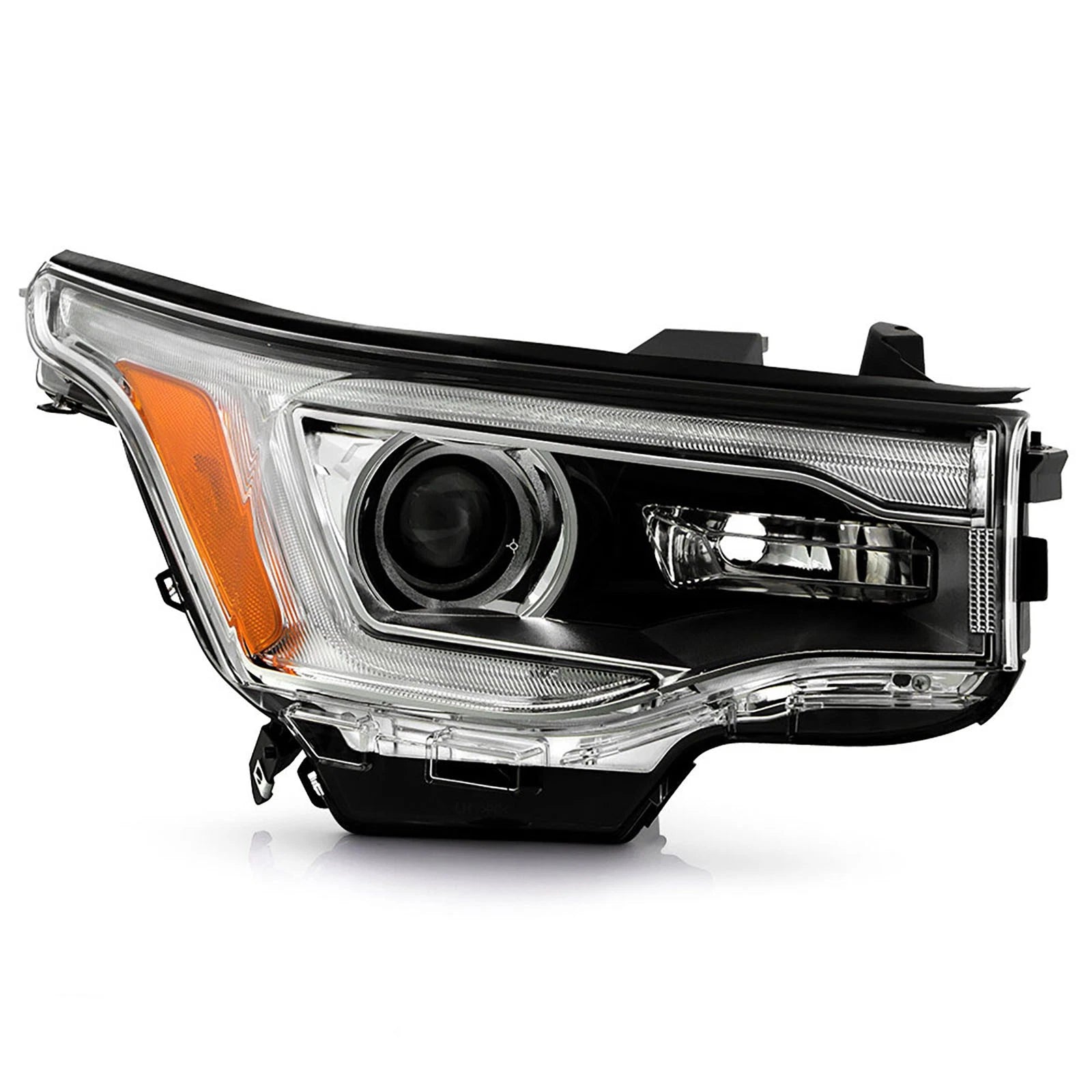 Halogen Headlight Set for GMC Acadia (2017–2019) w/Halogen DRL Chrome