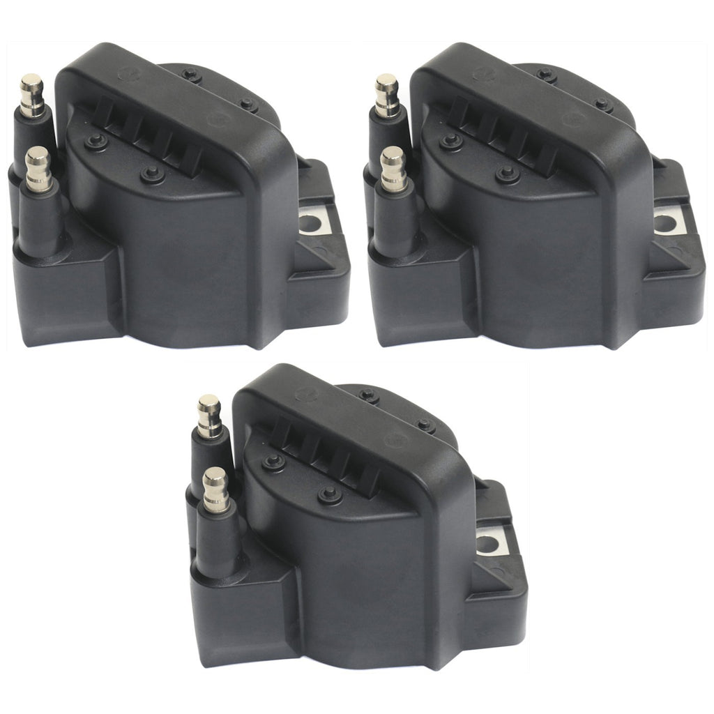 Ignition Coils Set of 3 for Oldsmobile Chevy Cutlass (Ninety-Eight, De Ville)