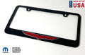 Matte Black Premium License Plate Frame for Jeep Trackhawk (2019–2020)