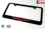 Matte Black Premium License Plate Frame for Jeep Trackhawk (2019–2020)