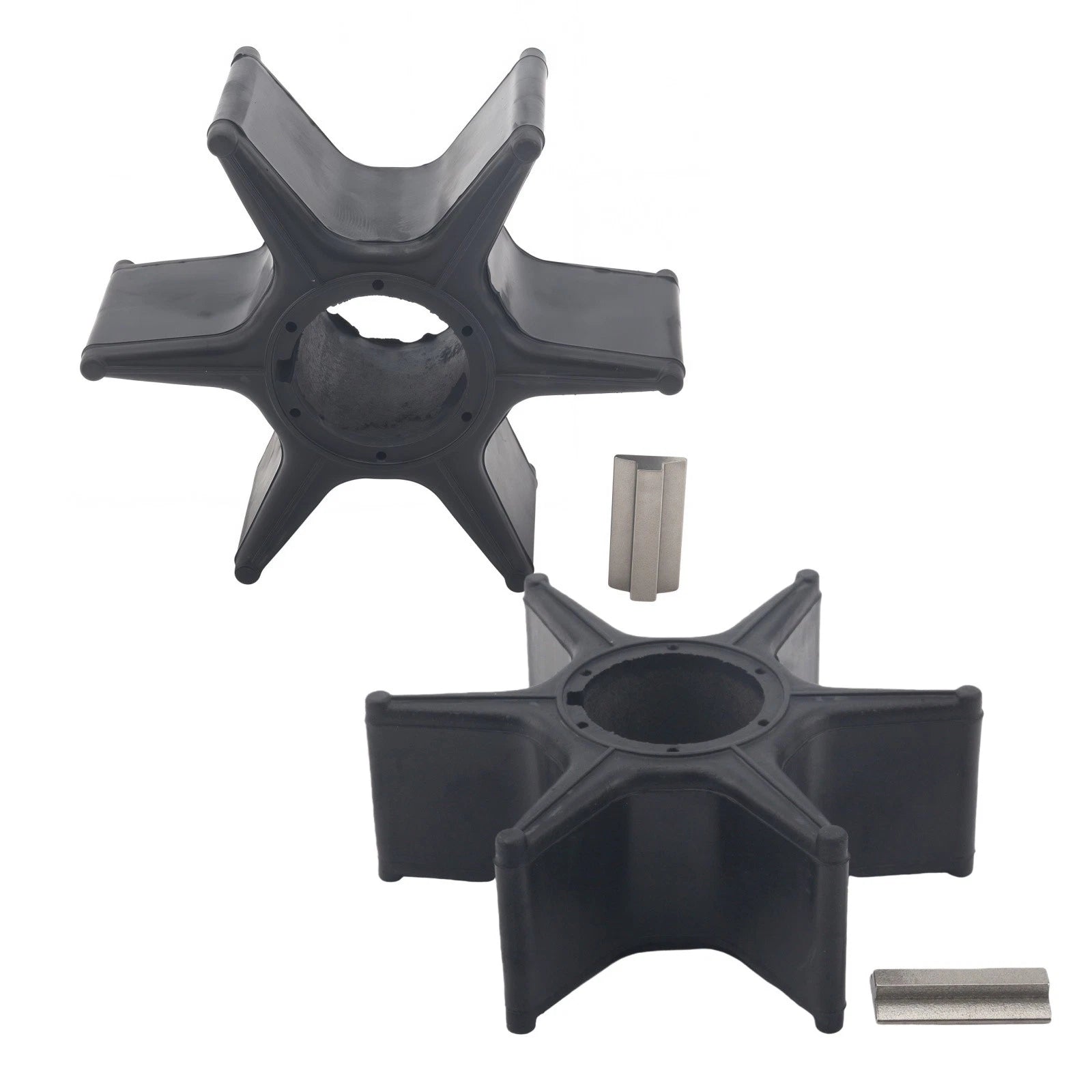 Water Pump Impeller & Key for Honda Outboard 175-225 HP (19210-ZY3-003)