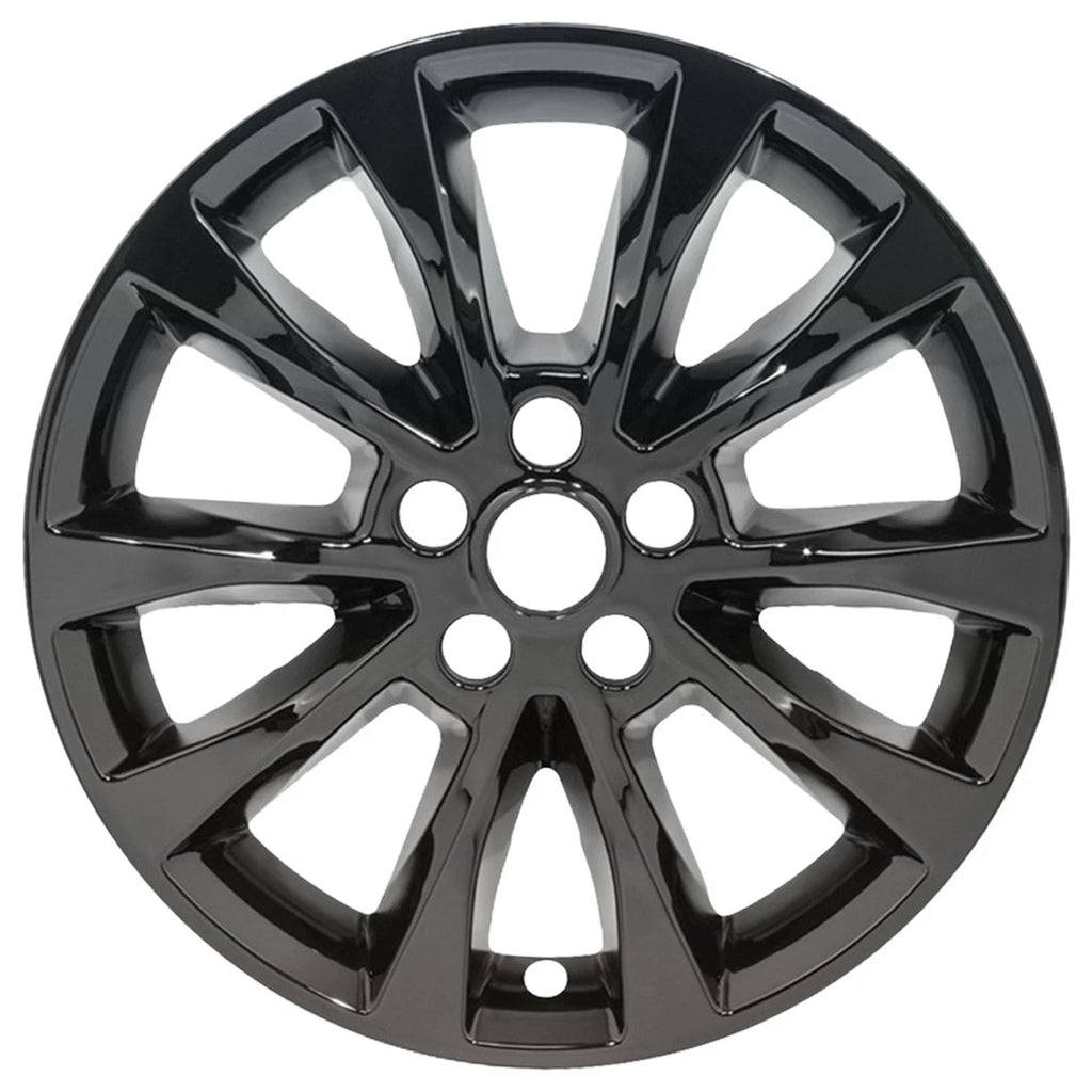 17 Inch Gloss Black Wheel Skins Replacement for Ford Fusion SE (2016–2017)