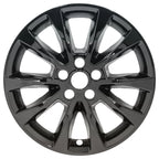 17 Inch Gloss Black Wheel Skins Replacement for Ford Fusion SE (2016–2017)