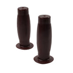 Universal 7/8" 1" Easy-Hold Hand Grips for Vintage Motorcycle (Universal)