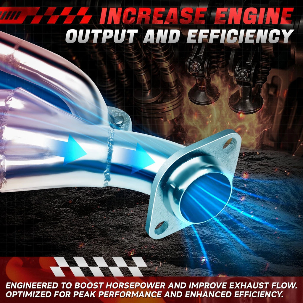 Tri-Y Header Exhaust System for Dodge Ram 2500 3500 8.0L V10 (1996–2002)