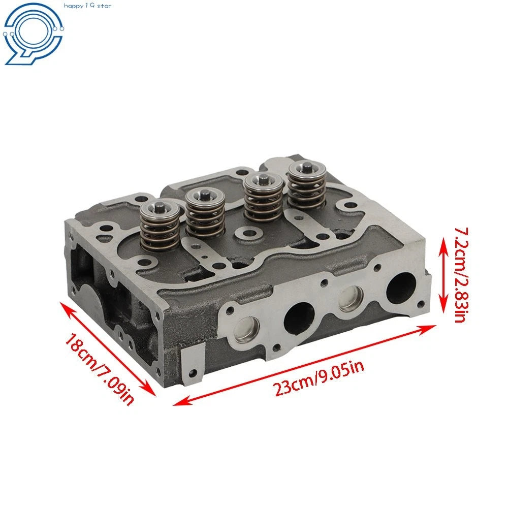 Complete Cylinder Head & Gasket Kit for Kubota L175 L185 (15221-03024, 15221-03020)