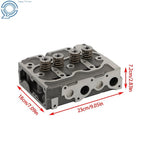 Complete Cylinder Head & Gasket Kit for Kubota L175 L185 (15221-03024, 15221-03020)