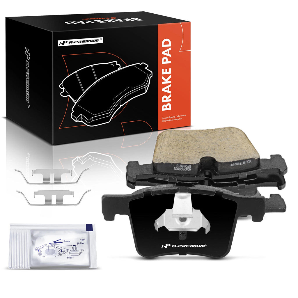 Set of 4 Front Ceramic Brake Pads for BMW 330i GT xDrive (2017–2019)