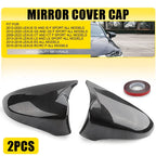 M Style Carbon Fiber Mirror Cover Cap for Lexus GS GSF ES RC RCF LS IS (2013–2020)