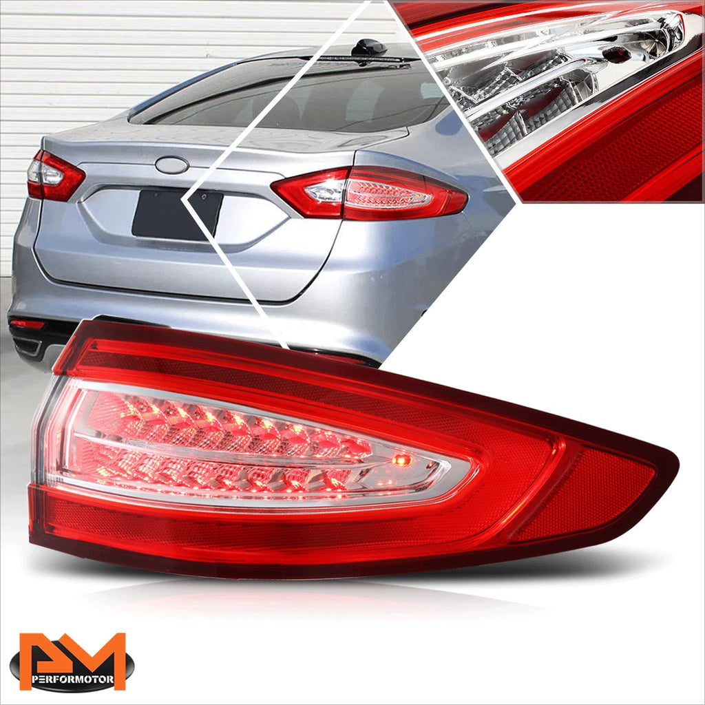 3D LED Bar Third Tail Brake Light for Ford F-150 (2004–2008) Chrome