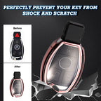 TPU Remote Key Fob Cover for Mercedes C E G SLK (2011-2016)