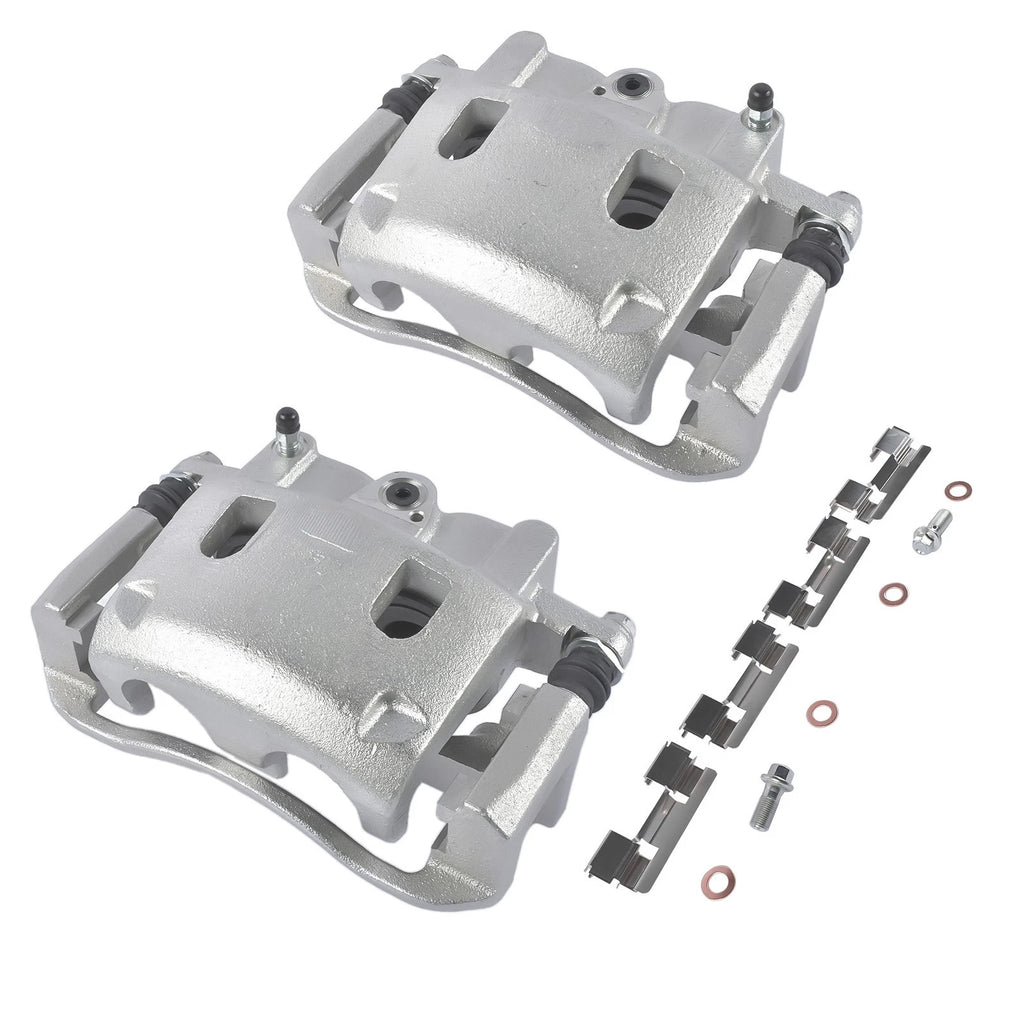 Set of 2 Front Brake Calipers for Infiniti QX56 Nissan Pathfinder Titan
