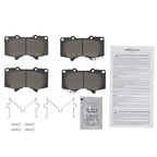 Front Brake Pads Set for Lexus GX460 (2010–2023), GX470 (2003–2009), Toyota Hilux (2010)