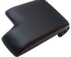 Center Console Armrest Cover for BMW E46 (1999–2004) Red Stitch