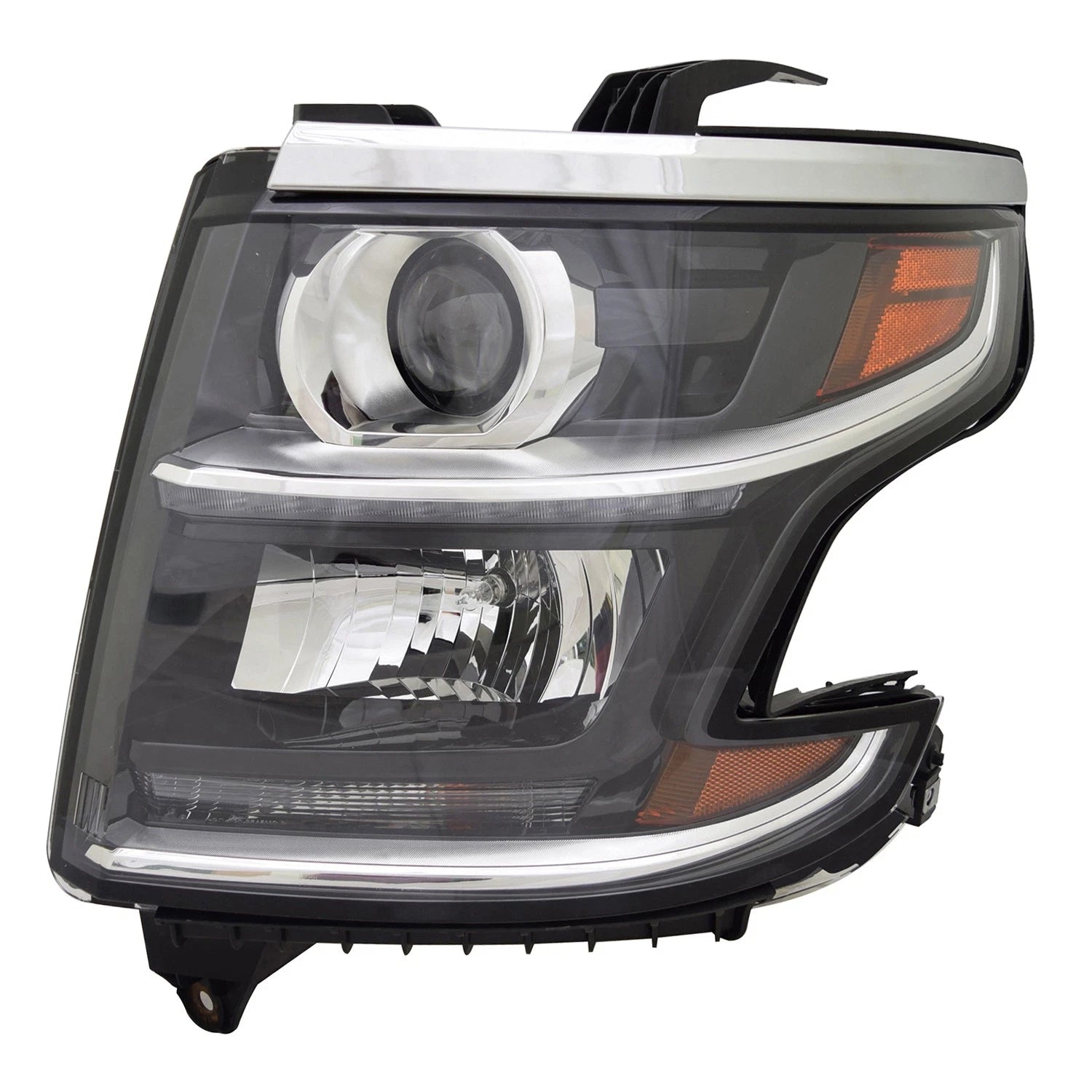 Replacement Driver Halogen Headlight Assembly w/o Intelligent Beams for Honda (2006–2011)