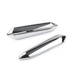 Pair Chrome Windshield Strut Covers for Honda Goldwing GL1800 (2018–2023)