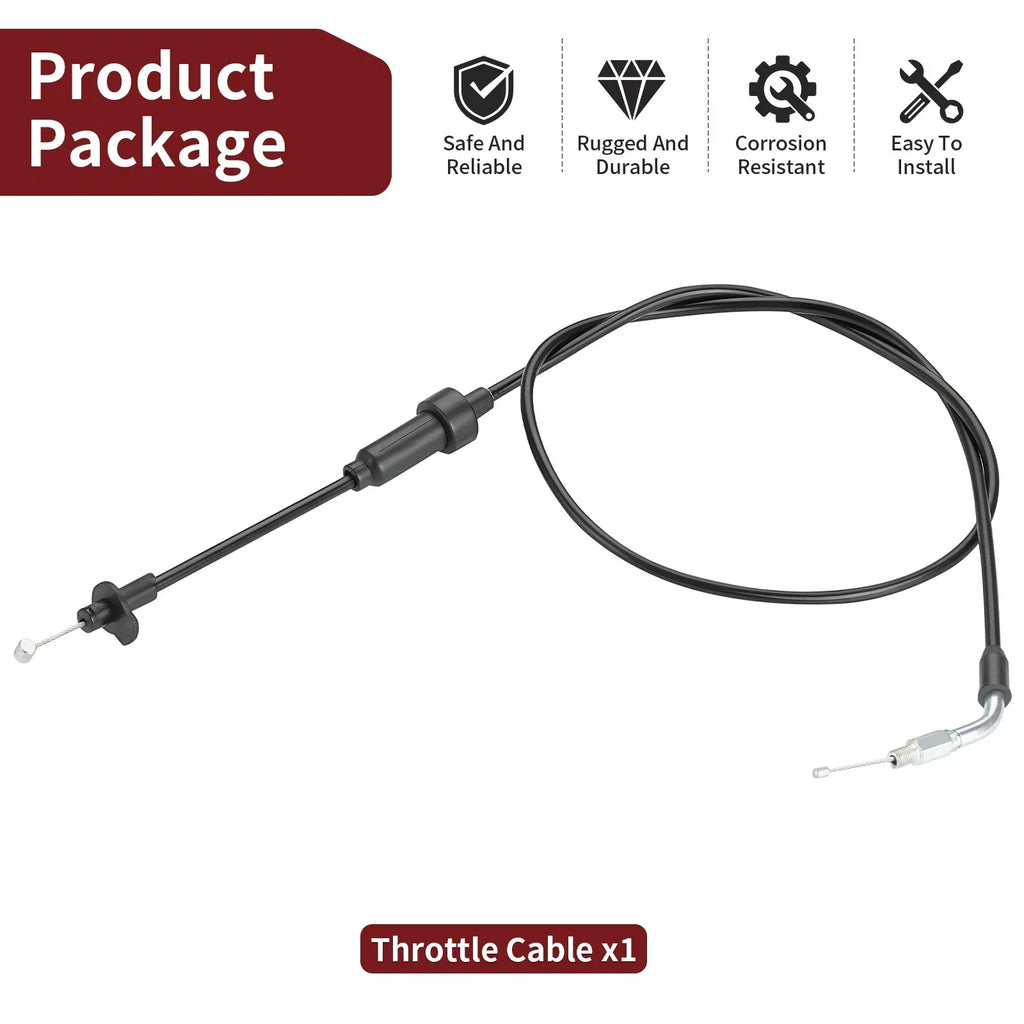 2 x Throttle Cable for Polaris Sportsman 550 Forest (2011–2012)