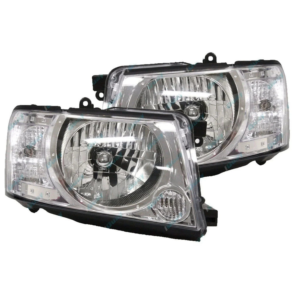 LH + RH HeadLights PAIR for Patrol GU Series 4 & 6 Wagon Ute 2004~2013 1 Piece