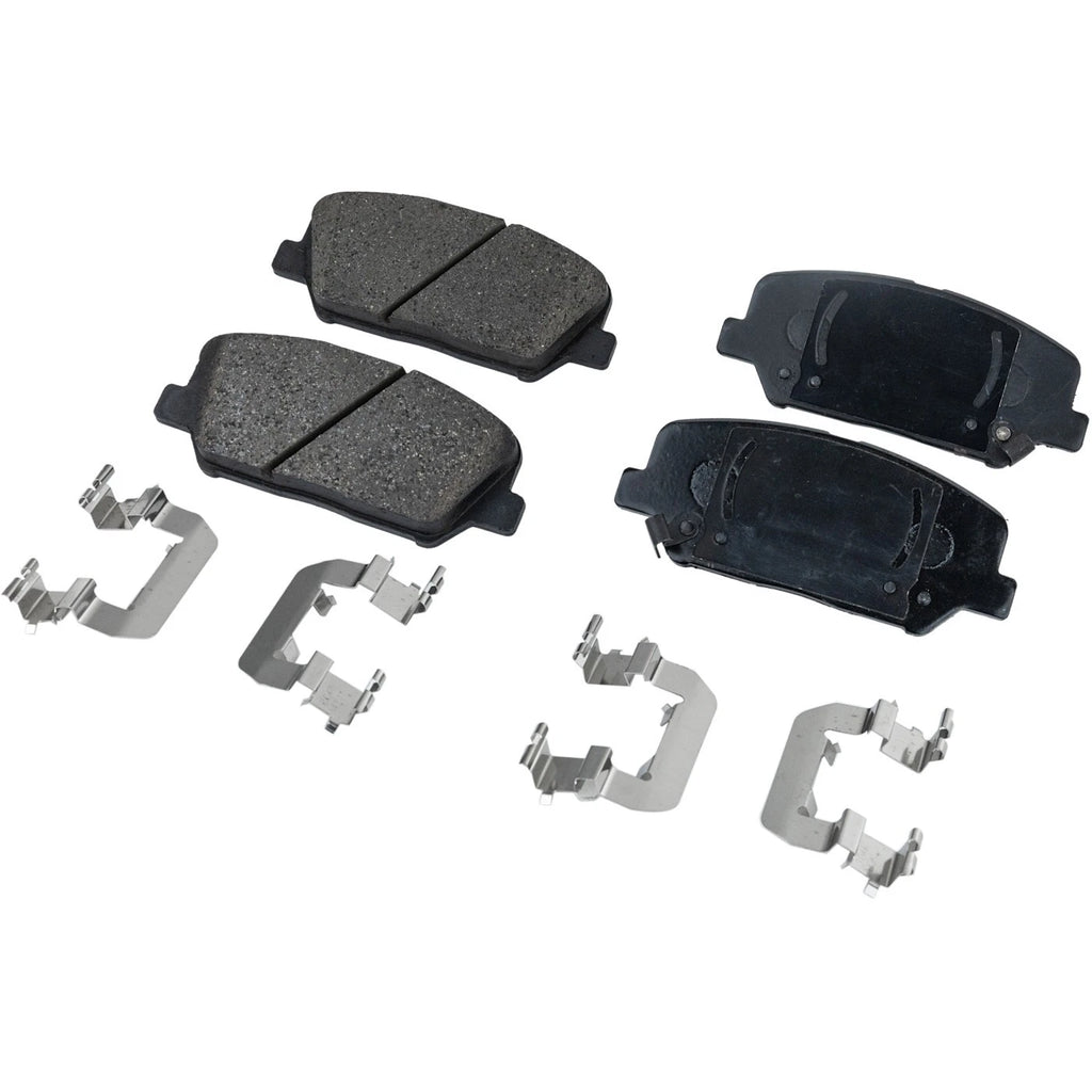 Front Brake Disc Rotors and Pads Kit for Hyundai Genesis Coupe (2010–2016)