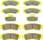 Set of 4 MC Front Rear Parking Brake Pads for Yamaha YXZ1000R (2016–2026)