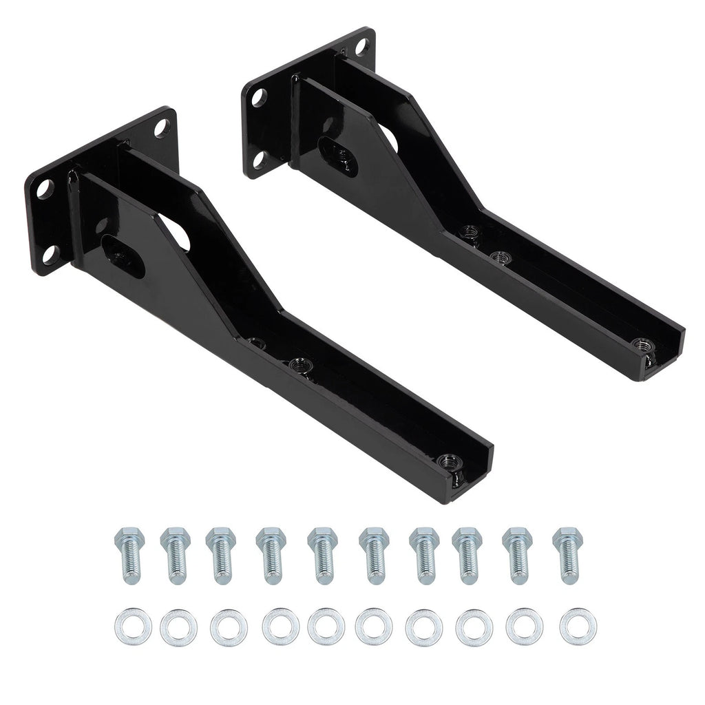 Set of 2 Heavy Duty Rear Bumper Brackets for Jeep Cherokee XJ (1986–2001)