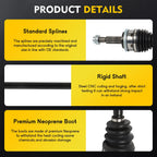 Front Right CV Axle Shaft Assembly for Hyundai Veloster (2012–2017)