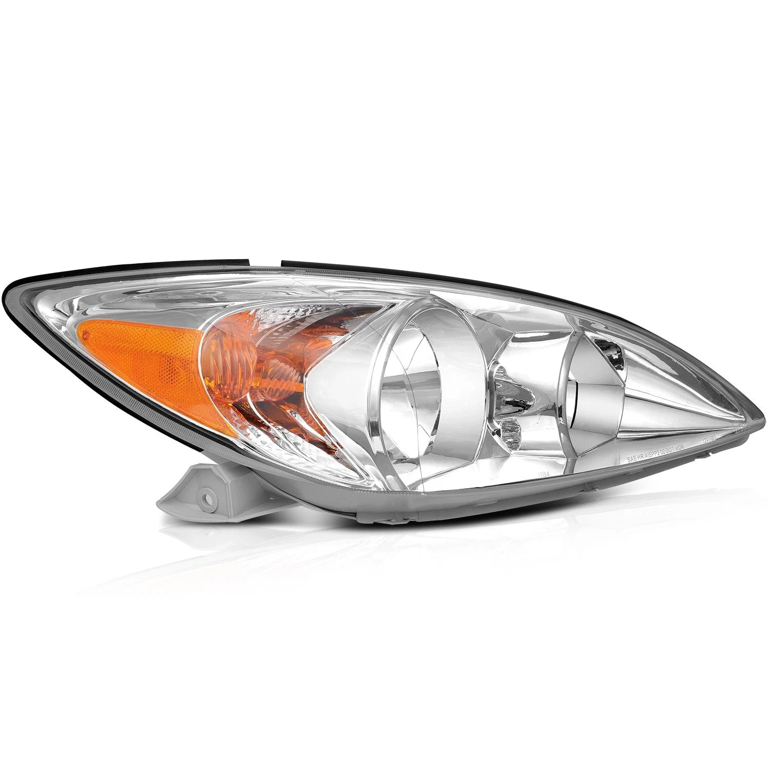 Set of 2 Chrome Headlights Assembly for Toyota Camry (2002–2004)