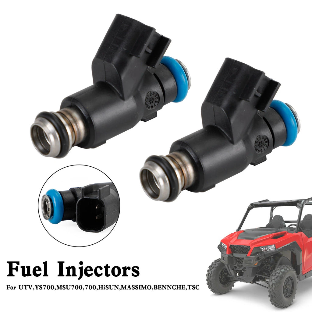 2X Fuel Injector for HiSun EFI 700 ATV UTV (2008–2019) 25377439, 358800001