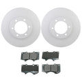 Front Rotors & Akebono ProACT Ceramic Brake Pads for Lexus GX470 (2003–2009)