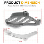 Front Sprocket Cover & Chain Guide for Honda CR 250R 500R (1992–2001)