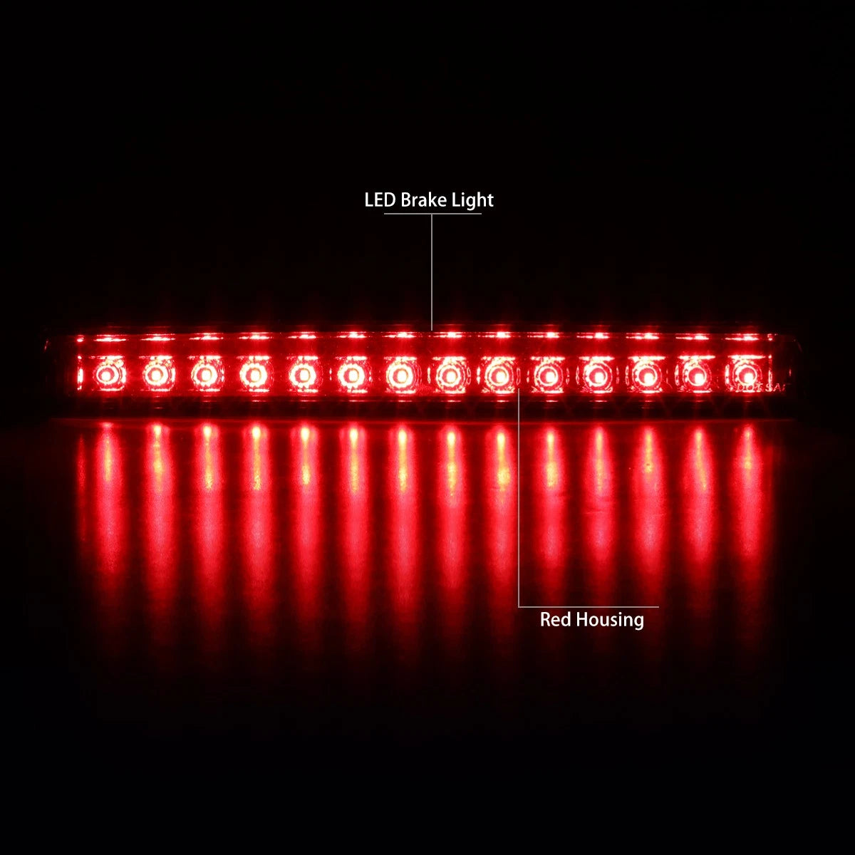 LED Third Tail Brake Light Lamp for Chevy Traverse GMC Acadia (2009–2017)