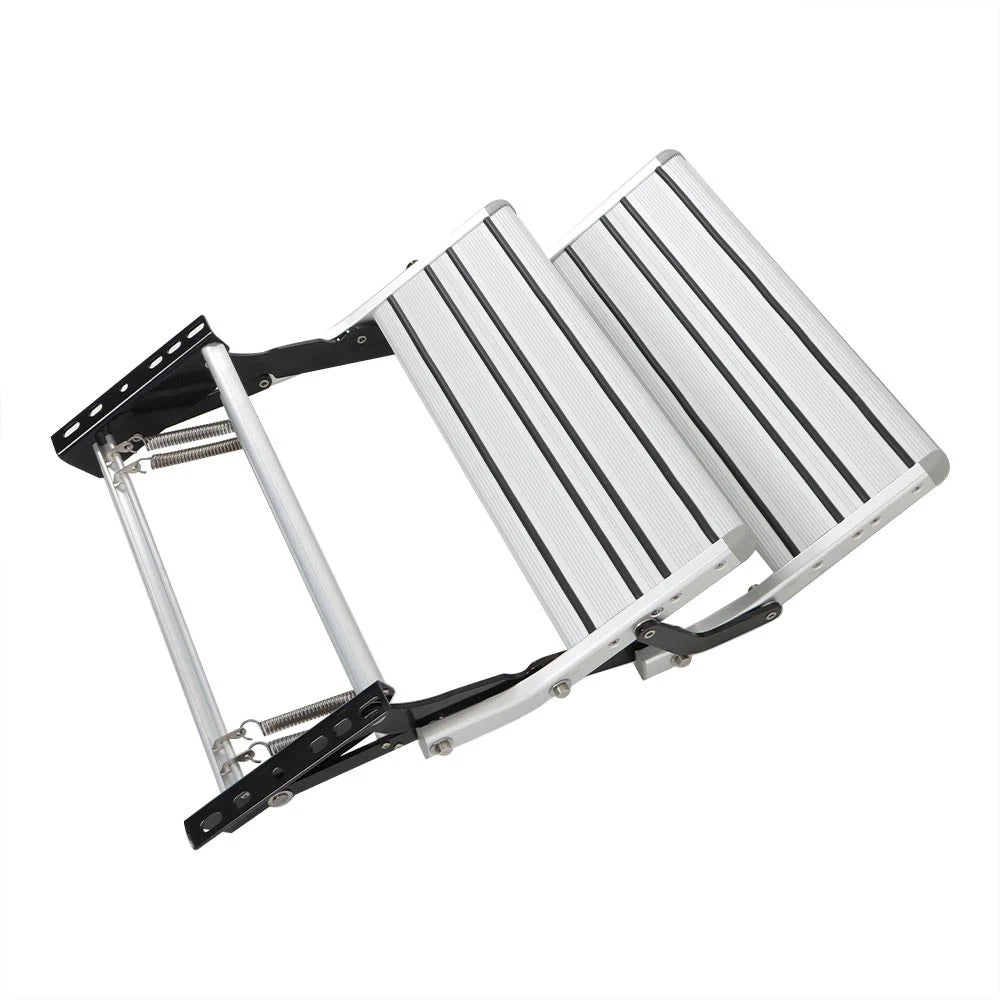 Set of 2 Aluminum Retractable Anti-Slip Steps for Make Model