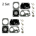 2X Carburetor Rebuild Kit for Poulan PP330 PP335 (ZAMA RB-168 C1M-W44)